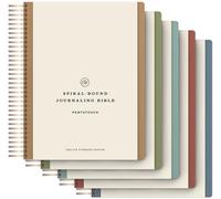 ESV Spiral-Bound Journaling Bible, Five-Volume Set: Esv Journaling Bible Set