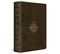 ESV Study Bible, Large Print: English Standard Version, Trutone, Olive Branch Design, Large Print Study Bible With Ribbon Marker