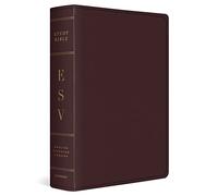 ESV Study Bible, Large Print: Esv Study Bible, Burgundy