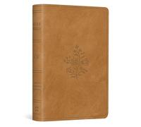 ESV Vest Pocket New Testament with Psalms and Proverbs, Red Letter: Esv Vest Pocket New Testament With Psalms and Proverbs Trutone, Nubuck Caramel, Wildflower Design