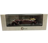 Esval Models 1933-37 290 W18 Lang Cabriolet B Maroon Edición Limitada a 250 Piezas en todo el mundo Modelo Coche 1/43 EMEU43043E
