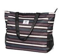 ESVAN Bolsa de Playa Grande Resistente al Agua, Ligera, de 20 Pulgadas, para Mujer, Bolsa Grande para Gimnasio, Playa, Viajes, Piscina, Yoga, Enfermera