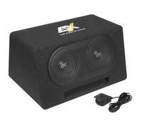 Subwoofer activo doble ESX DBX206A de 6 1/2 pulgadas (6,5”) y 600 vatios de...