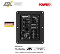 ESX POWER2 Mono Amplificador Clase D Aktiv-Modul 4/2Ohm para Bajos Carcasa 475W