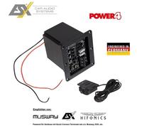 ESX POWER4 Mono Amplificador Clase D Aktiv-Modul 4 Ohm para Bajos Carcasa 460W