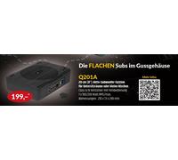 ESX Q-201 QUANTUM Subwoofer Activo Bajo Asiento 20 cm (8”) Sistema de Subwoof...