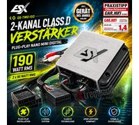 ESX Qs Two-iso Mini Amplificador Directo Trasero Radio Plug N Play Iso Enchufe