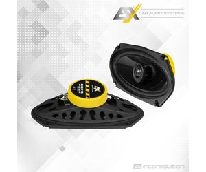 ESX Quantum QXE410 Altavoces Coaxiales 4x10" 10x25cm
