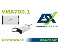 ESX VMA700.1 Marine 1 canal mono clase D amplificador 700 vatios MARINE AUDIO...