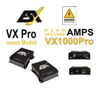 ESX VX1000 PRO Ultra Class D Digital Mono 1 Canal Amplificador 1250W RMS