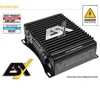 ESX VX1000PRO Mono Ultra Clase D Digital 1-Kanal Amplificador 1250 Vatios RMS