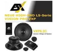 ESX VXP6.2C 16,5 cm (6,5") Juego de altavoces compuestos bidireccionales 250 ...