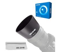 ET-54 - Parasol para objetivo de cámara compatible con Canon EF 55-200mm f/4.5-5.6 II USM y EF 80-200mm f/4.5-5.6 II+paño de limpieza de lentes