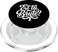 Et tu Brute Latin Student Romana Historia Cita PopSockets PopGrip para MagSafe