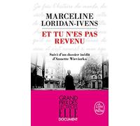 Et tu n'es pas revenu