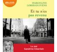 Et Tu Nes Pas Revenu (audiolibro)