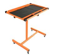 ET018 - Mesa de Trabajo con Ruedas para mecánicos, Mesa de Bandeja móvil Ajustable para Tienda, Garaje, Bricolaje, Cable de Bandeja de Herramientas con Ruedas. Capacidad de 200 Libras