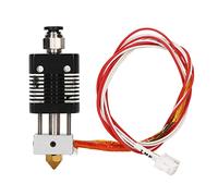 ET4 Impresora 3D Extrusora Hotend, Kit de Cabezal de Extrusió con Disipador de Calor y Conector de Manguera de Aire DC 24 V 40W Boquilla de Latón de 0,4 Mm