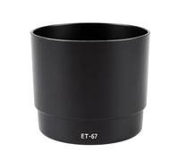 ET67 - Pantalla de lente para cámaras réflex digitales EF de 100 mm F/2.8, lente macro que mejora la fotografía y reducción de luces no deseadas, capucha ligera
