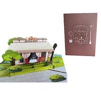 ETA 3D Peacock Pop up Card, 3d Animal Birthday Card for Friend, Girlfriend, Wife, Husband Mum, Dad, Grandma, Teacher, Mother Day, Anniversary, Thinking of You, Thank you, A39 (H18)