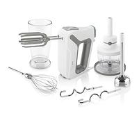 ETA Batidora de mano Lento con diseño ergonómico - 4 velocidades, 600 W, color blanco y gris
