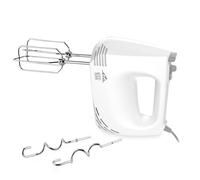 ETA Batidora de mano Noar II con 5 velocidades e interruptor de pulso, 300 W, incluye gancho para amasar y batir, batidora de mano compacta para masa, nata y claras de huevo, funcionamiento con red