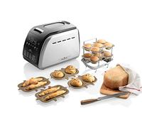 ETA Delicca II Max I - Panificadora de hasta 1,5 kg, 2 ganchos para amasar, totalmente automática, 16 programas, 850 W, panificadora