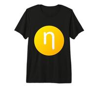 ETA minúscula - Séptima Letra del Alfabeto Griego Camiseta Premium