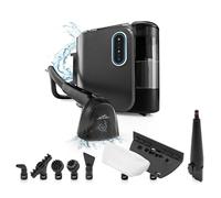 ETA Steam Clean I 13kPa I Limpiador de vapor multifunción, limpiador de alfombras, limpiador de tapicería, limpiador de manchas para alfombras, sofá, tapicería, escaleras, coche, 4 modos de limpieza