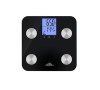 ETA Tracey - Báscula de diagnóstico digital para el cuerpo, 180 kg, análisis de grasa corporal y IMC, 10 usuarios, medición de grasa corporal, muscular, agua y huesos, IMC, pantalla LCD, cristal de