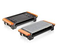 Eta Vital - Barbacoa (Negro, Naranja, 1300 W, 500 mm, 230 mm, 90 mm)