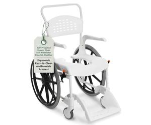 'Etac Clean Ducha con inodoro y silla 24 Ruedas