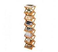 Étagère À Chaussures Pliable - Support De Rangement Vertical Mince À 8 Niveaux | Rangement De Chaussures | Idéal Pour La Maison, La Chambre, L'appartement, L'entrée, Le Garage, Un Coin De Studio Ou Un
