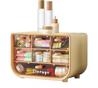 Étagère de rangement de table, support de rangement pour organizateur de bureau - Organisateur de bureau à étagère de grande capacité,Support de rangement de maquillage, support de oficina robuste,
