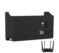 Étagère Murale Pour Routeur - Support De Routeur WiFi Mural, Boîtier De Rangement ABS Sans Fil Avec Ventilation Inférieure | Étagère De Stockage Multifonction Pour Salon, Bureau, Maison - Organisation