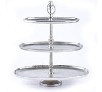 Etagere Vintage Para Frutas Muffins Cupcakes Pasteles De 3 Niveles Para Bodas