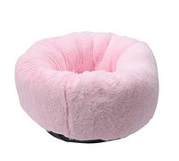 ETAINGYEUN Almohadilla de Peluche de Mascota Suave y cómoda Cama de Mascota Resistente y Transpirable para Perros y Gatos Rosa Gris marrón Claro (Peluche)