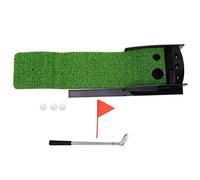 ETAINGYEUN Desktop Golf Putt Mat Mini Golf Putt Putt Puttable Puttable Green para Office Home Park Entrenamiento de Golf