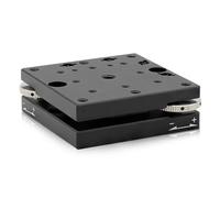 Etapa de inclinación manual con ajuste micrométrico, plataforma oscilante horizontal para aplicaciones de microscopía y automatización