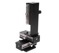 Etapa de traducción lineal ZenithAur con capacidad de carga de 98 N y escala mínima de 0,01 mm, plataforma de recorte manual del eje XYZ con transmisión por engranajes para