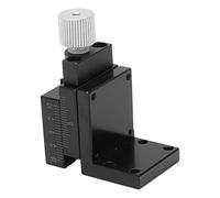 Etapa lineal manual Ejes Z de alta precisión Plataforma de recorte de mesa deslizante de de milano para equipos de máquinas de pruebas de laboratorio Aleación de aluminio 25 x 25