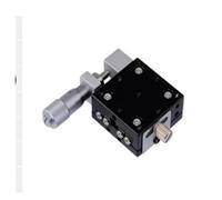 Etapa lineal manual, mesa deslizante de eje X, plataforma de ajuste de rodamientos de precisión para control de movimiento de riel transversal