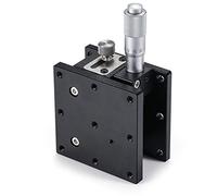 Etapa lineal Z, micrómetro manual precisión lineal traslación etapa desplazamiento que recorta el rodamiento de la tabla deslizante Z eje 60x60m m tamaño de plataforma