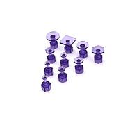 ETARI Juego de adaptadores Adhesivos púrpura Diverse, 10 Piezas, Nr.1, para abolladuras de Granizo, abolladuras de Granizo Puntiagudas, PDR