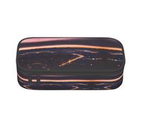 ETASUIOL Estuche especial con estampado de cielo nocturno, gran capacidad, puede contener bolígrafos, lápices y accesorios pequeños, Black, Talla única, Neceser de maquillaje