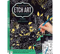 Etch Art Creations Kit: Flora and Fauna (Kaleidoscope Etch Art Creations)