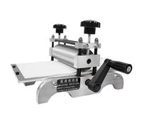 Etching Press Machine, Manual Slab Roller Printmaking Press, Printing Size 17cm x 30cm (11.8" L x 6.9" W), for Monochrome,Copper Plate Etching and Relief Prints