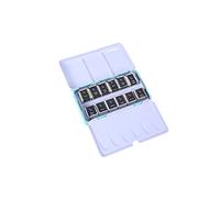 ETCHR Pintura de Acuarela Profesionales Juego de 12 Metálicas de Dorado Colores Kit de Acuarela Profesional Calidad de Artista para Estudiantes Profesores No tóxico & Libre de Ácido