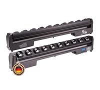 ETEC PIXBAR - Lámpara LED giratoria (10 x 30 W, DMX, lámpara de lavado en movimiento)