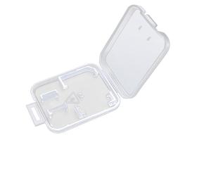 eTECH colección plástico Transparente Funda para Tarjetas de Memoria SD/SDHC/SDXC/MicroSD/MicroSDHC/microSDXC SanDisk/Kingston/Transcend/Samsung Tarjeta de Memoria 25Pack